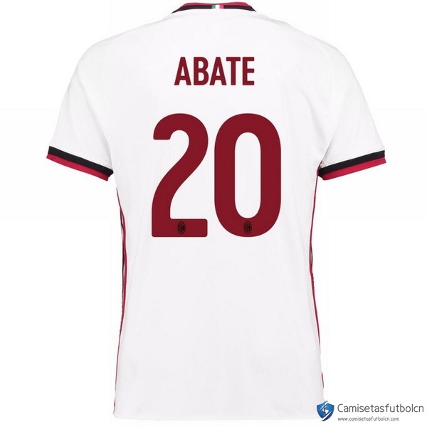 Camiseta Milan Segunda equipo Abate 2017-18